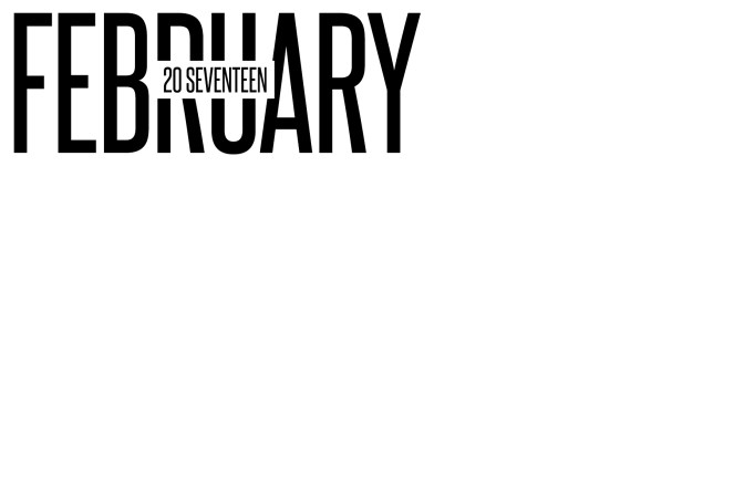 February Journal Card